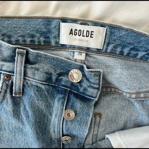 Agolde Riley jeans in Zephyr